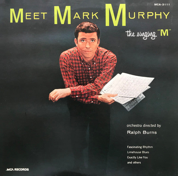 Mark Murphy - Meet Mark Murphy (The Singing "M") (Vinyl, LP, Album,...