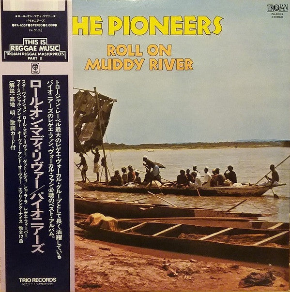 The Pioneers - Roll On Muddy River (Vinyl, LP, Album) Very Good Plus (VG+) / Very Good (VG)