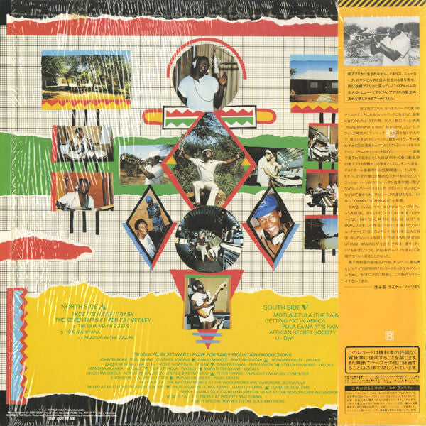 Hugh Masekela - Techno-Bush (Vinyl, LP, Album) Near Mint (NM or M-) / Very Good Plus (VG+)