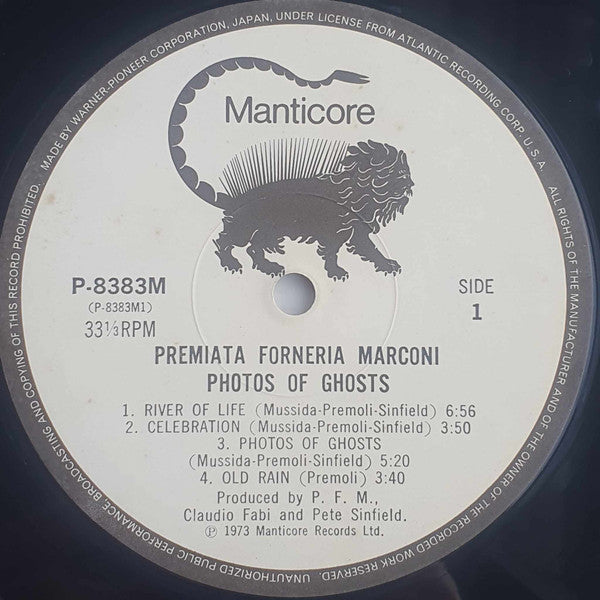 Premiata Forneria Marconi - Photos Of Ghosts (Vinyl, LP, Album)