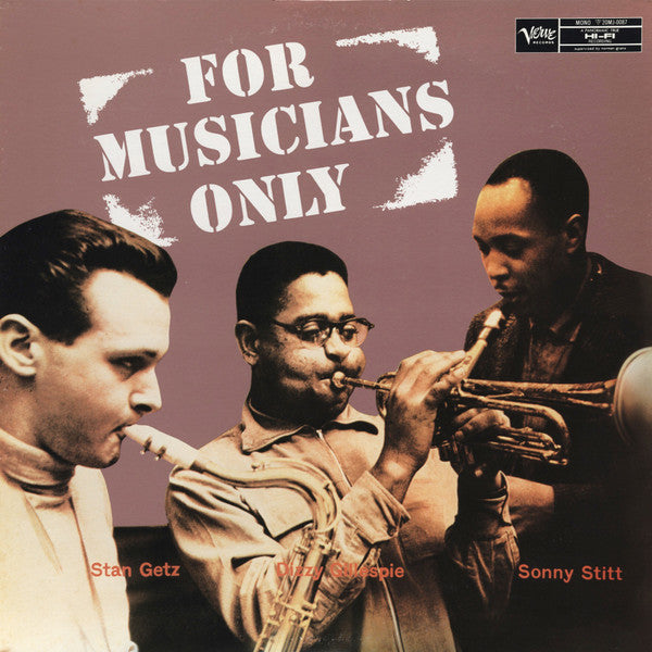 Stan Getz - For Musicians Only (Vinyl, LP, Album, Reissue, Mono) Near Mint (NM or M-) / Very Good Plus (VG+)