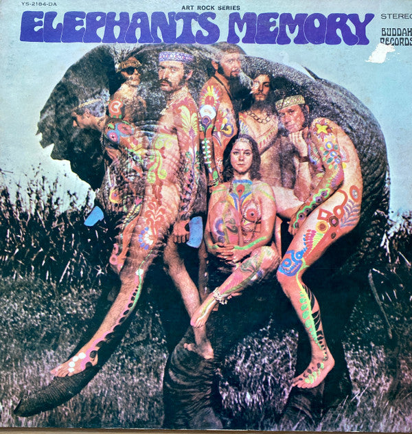 Elephants Memory - Elephants Memory (Vinyl, LP, Promo, Stereo) Very Good (VG) / Very Good (VG)