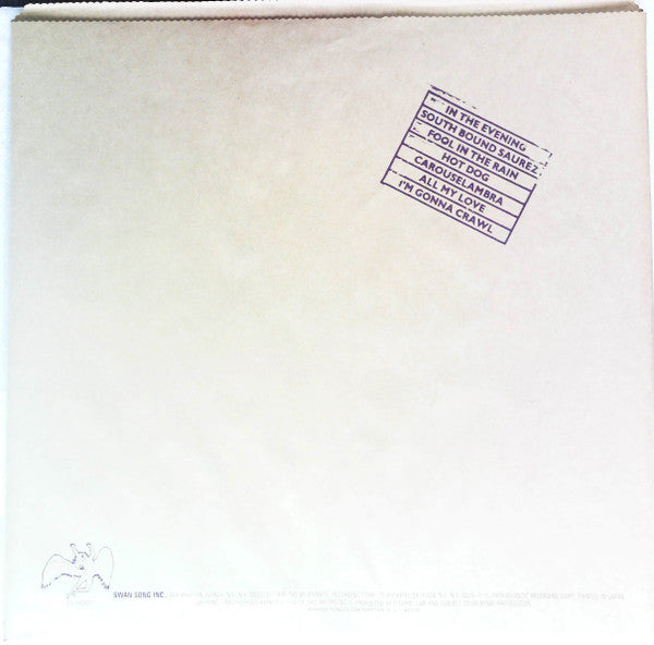 Led Zeppelin - In Through The Out Door (Vinyl, LP, Album)
