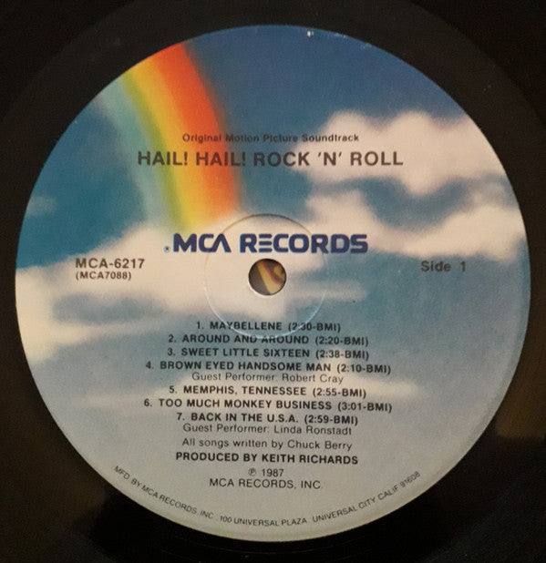 Chuck Berry - Hail! Hail! Rock 'N' Roll - Original Motion Picture Soundtrack (Vinyl, LP, Album) Very Good Plus (VG+) / Near Mint (NM or M-)