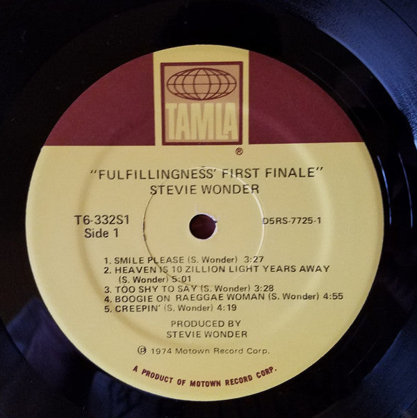 Stevie Wonder - Fulfillingness' First Finale (Vinyl, LP, Album, Ste...