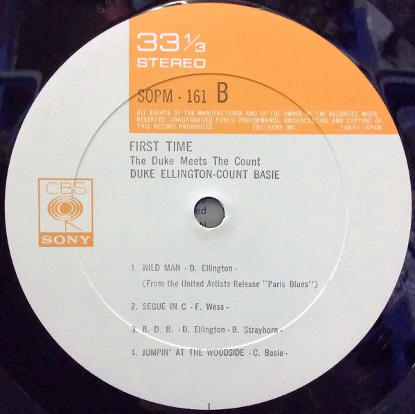 Duke Ellington - First Time. The Duke Meets The Count (Vinyl, LP, A...