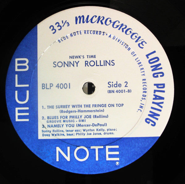 Sonny Rollins - Newk's Time (Vinyl, LP, Album, Reissue, Mono) Very Good (VG) / Very Good (VG)