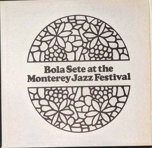 Bola Sete - Bola Sete At The Monterey Jazz Festival (Vinyl, LP, Album, Stereo) Good Plus (G+) / Good Plus (G+)