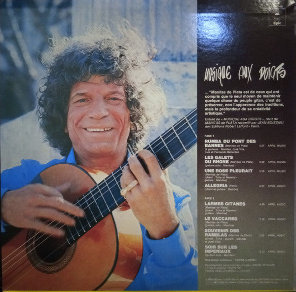 Manitas De Plata - Musique Aux Doigts (Vinyl, LP, Album) Very Good (VG) / Very Good Plus (VG+)