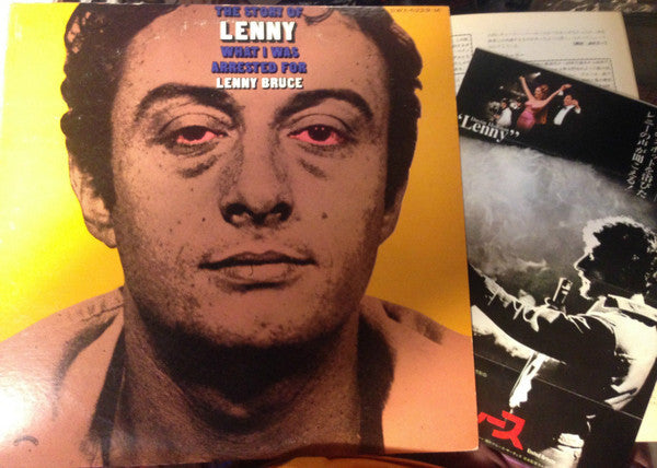 Lenny Bruce - The Story Of Lenny Bruce (What I Was Arrested For) (Vinyl, LP, Promo, Reissue, Mono) Very Good Plus (VG+) / Very Good Plus (VG+)