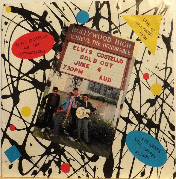 Elvis Costello & The Attractions - Armed Forces (Vinyl, Vinyl, LP, Album, Stereo, 7", 45 RPM, EP, Stereo) Very Good Plus (VG+) / Very Good (VG)