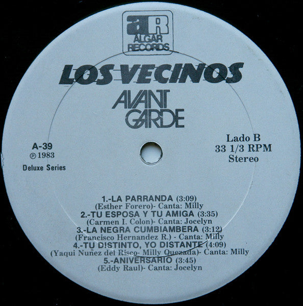 Los Vecinos - Avant Garde (Vinyl, LP, Album, Stereo) Very Good Plus (VG+) / Very Good (VG)