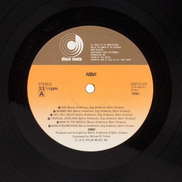 ABBA - ABBA (Vinyl, LP, Album, Reissue) Very Good Plus (VG+) / Very Good (VG)