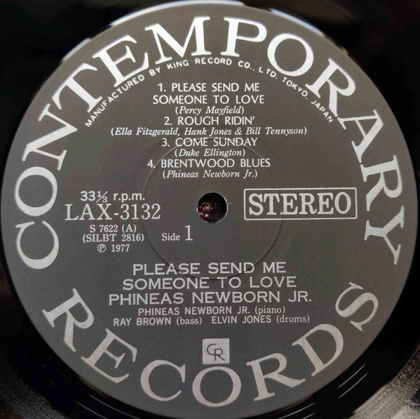 Phineas Newborn Jr. - Please Send Me Someone To Love (Vinyl, LP, Al...