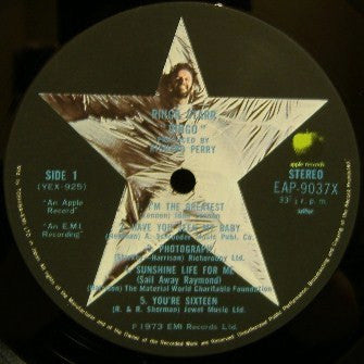Ringo Starr - Ringo = リンゴ (Vinyl, LP, Album, Stereo)
