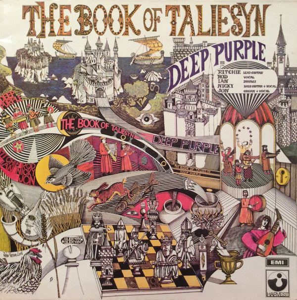 Deep Purple - The Book Of Taliesyn (Vinyl, LP, Album, Repress, Stereo) Near Mint (NM or M-) / Very Good Plus (VG+)