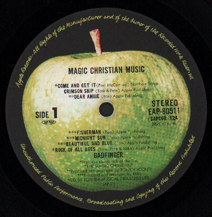 Badfinger - Magic Christian Music (Vinyl, LP, Album, Reissue, Stereo) Very Good Plus (VG+) / Very Good Plus (VG+)