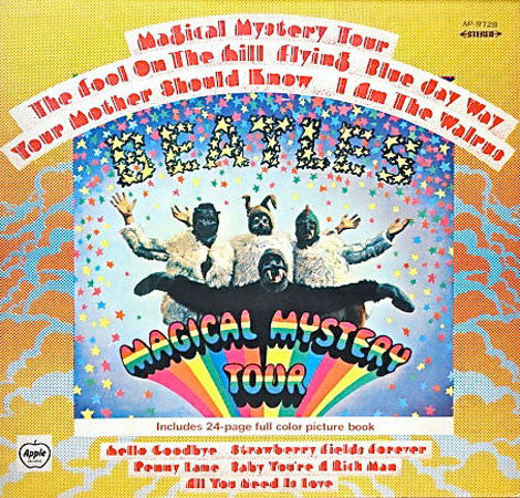 The Beatles - Magical Mystery Tour (Vinyl, LP, Compilation, Reissue, Stereo) Very Good (VG) / Good Plus (G+)