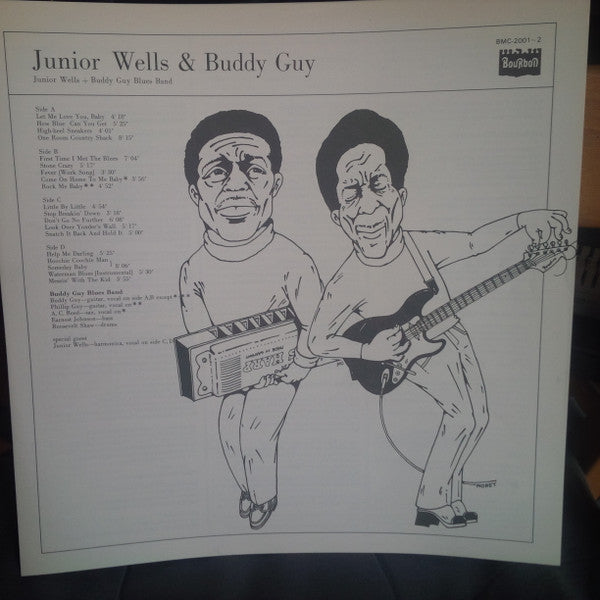 Junior Wells - Live Recording At Yuhbin-Chokin Hall On March-1975 (2xVinyl, LP) Very Good Plus (VG+) / Good Plus (G+)