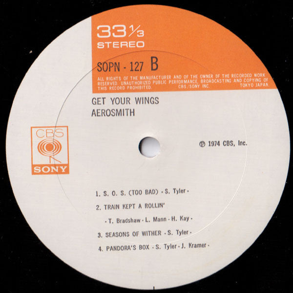 Aerosmith - Get Your Wings (Vinyl, LP, Album)