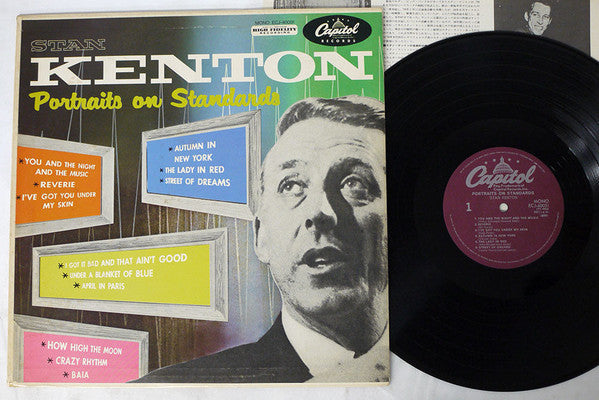 Stan Kenton - Portraits On Standards (Vinyl, LP, Album, Reissue) Very Good Plus (VG+) / Very Good (VG)