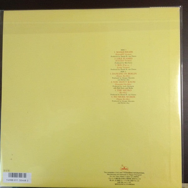 Berlin - Dancing In Berlin (Vinyl, LP, Compilation) Very Good Plus (VG+) / Very Good (VG)