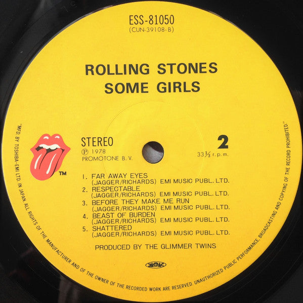 The Rolling Stones - Some Girls (Vinyl, LP, Album)