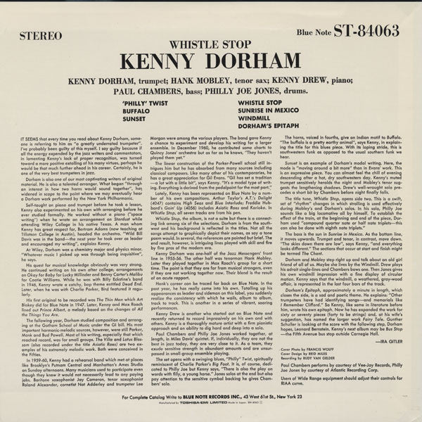 Kenny Dorham - Whistle Stop (Vinyl, LP, Album, Limited Edition, Rei...