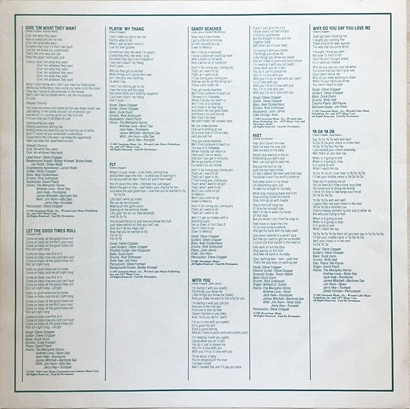 Steve Cropper - Playin' My Thang (Vinyl, LP, Album) Very Good Plus (VG+) / Very Good Plus (VG+)