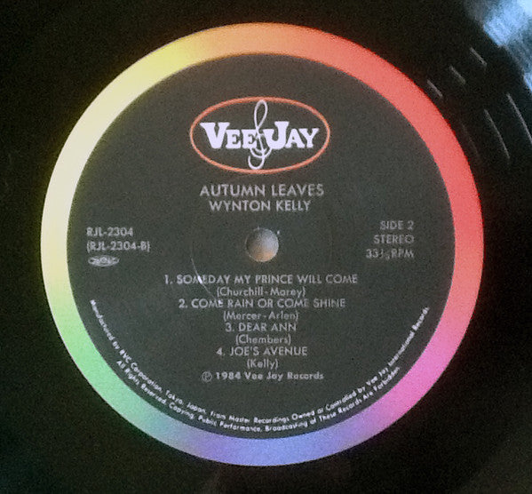 Wynton Kelly - Autumn Leaves = 枯葉 II (Vinyl, LP, Album, Stereo)