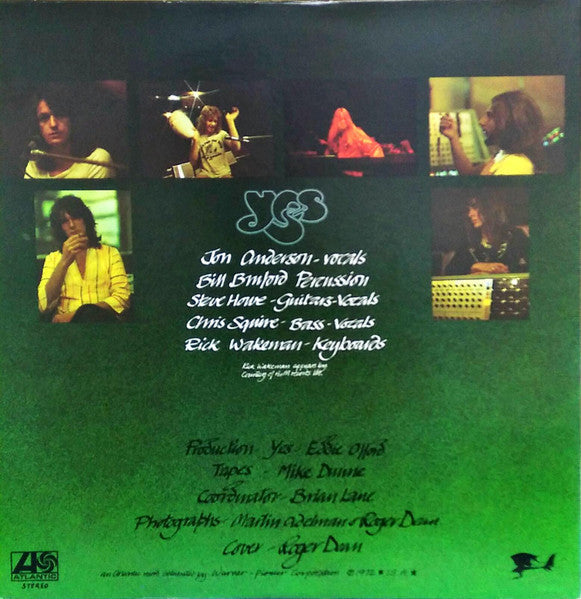 Yes - Close To The Edge = Kiseki (Vinyl, LP, Album, Reissue, Stereo) Near Mint (NM or M-) / Very Good Plus (VG+)