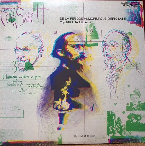 Erik Satie - De La Période Humoristique D'Erik Satie (Vinyl, LP, Album) Very Good Plus (VG+) / Very Good Plus (VG+)