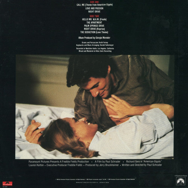 Giorgio Moroder - American Gigolo (Original Soundtrack Recording) (...