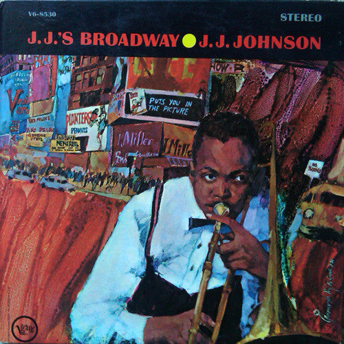 JJ Johnson - JJ's Broadway (Vinyl, LP, Album, Reissue) Near Mint (NM or M-) / Near Mint (NM or M-)