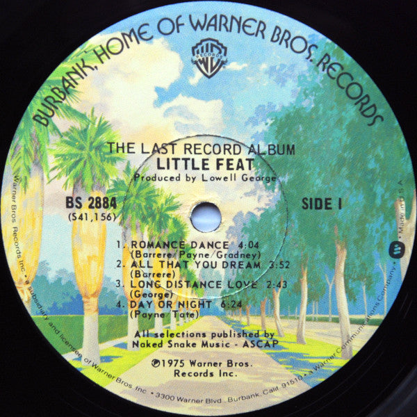 Little Feat - The Last Record Album (Vinyl, LP, Album, Stereo) Very Good Plus (VG+) / Good Plus (G+)