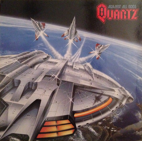 Quartz (10) - Against All Odds (Vinyl, LP, Album) Near Mint (NM or M-) / Near Mint (NM or M-)