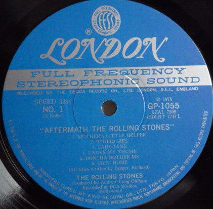 The Rolling Stones - Aftermath (Vinyl, LP, Album, Reissue, Stereo) Very Good (VG) / Good (G)