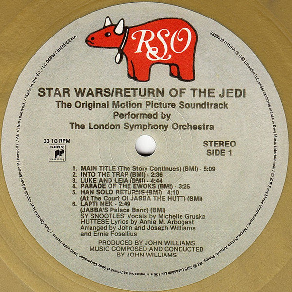 John Williams (4) - Star Wars / Return Of The Jedi - The Original Motion Picture Soundtrack (Vinyl, LP) Very Good Plus (VG+) / Very Good (VG)