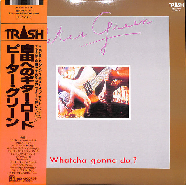 Peter Green (2) - Whatcha Gonna Do? (Vinyl, LP, Album) Near Mint (NM or M-) / Very Good Plus (VG+)
