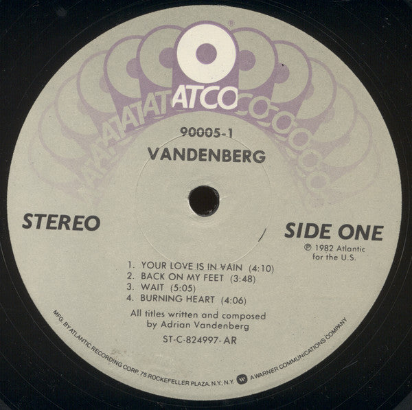 Vandenberg - Vandenberg (Vinyl, LP, Album)