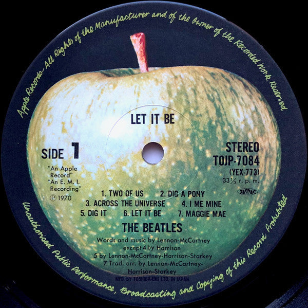 The Beatles - Let It Be (Vinyl, LP, Album, Stereo, Reissue, Remaste...