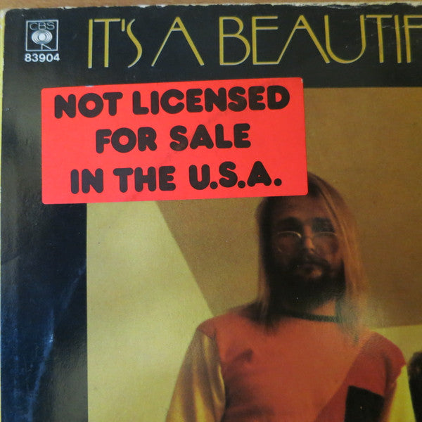 It's A Beautiful Day - Choice Quality Stuff/Anytime (Vinyl, LP, Album, Reissue) Very Good Plus (VG+) / Very Good (VG)