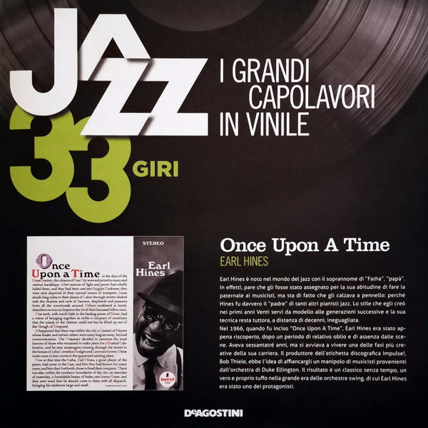 Earl Hines - Once Upon A Time (Vinyl, LP, Album, Reissue, Stereo) Very Good (VG) / Very Good Plus (VG+)