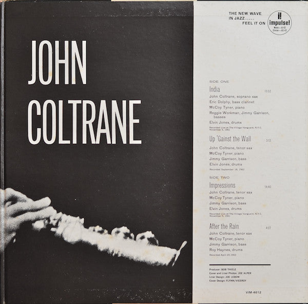John Coltrane - Impressions (Vinyl, LP, Album, Stereo, Reissue)