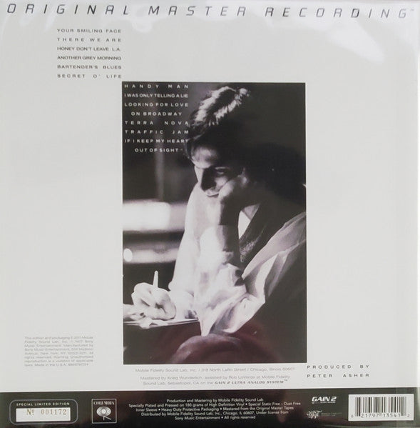 James Taylor (2) - JT (Vinyl, LP, Album, Limited Edition, Numbered, Reissue, Remastered, Stereo) Very Good Plus (VG+) / Near Mint (NM or M-)