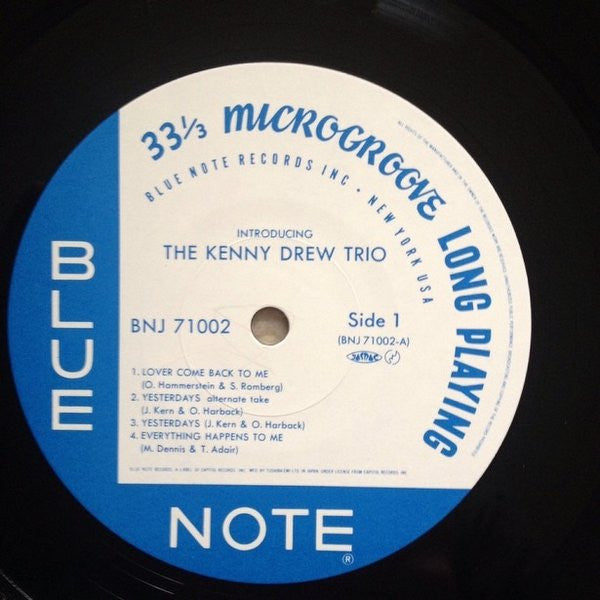 The Kenny Drew Trio - New Faces New Sounds  Introducing The Kenny Drew Trio (Vinyl, LP, Album, Reissue, Mono) Near Mint (NM or M-) / Near Mint (NM or M-)