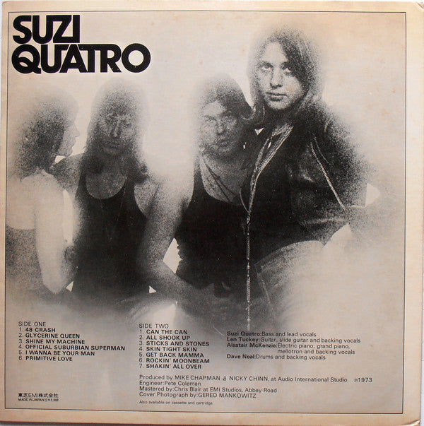 Suzi Quatro - Suzi Quatro (Vinyl, LP, Album)