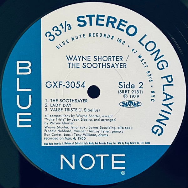 Wayne Shorter - The Soothsayer (Vinyl, LP, Album, Stereo)