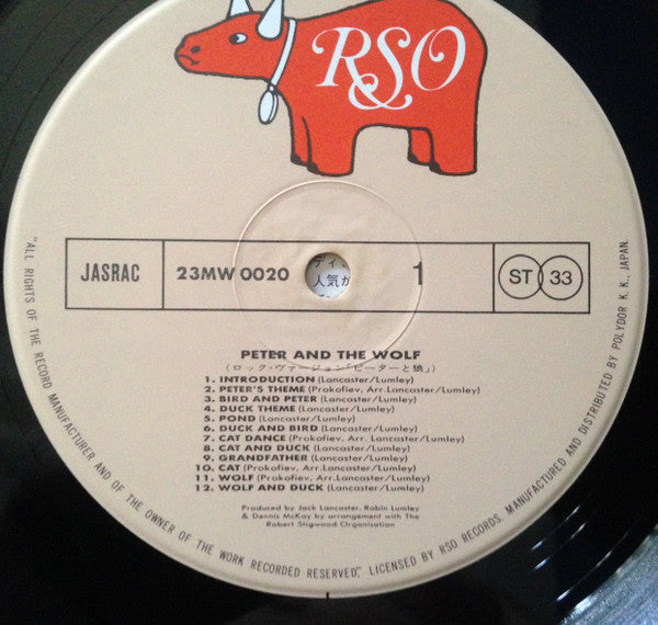 Various - Peter And The Wolf (Vinyl, LP, Album, Reissue) Very Good Plus (VG+) / Very Good Plus (VG+)