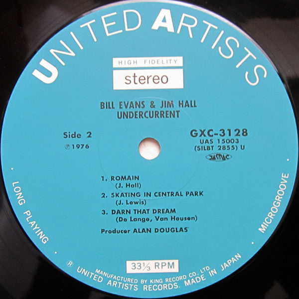 Bill Evans - Undercurrent (Vinyl, LP, Album, Reissue, Stereo)